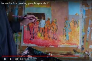 How to find the time to paint every day - Focus for Five episode 7